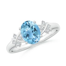 Authenticity Guarantee

ANGARA Swiss Blue Topaz Criss Cross Ring with Diamond... - £290.27 GBP+