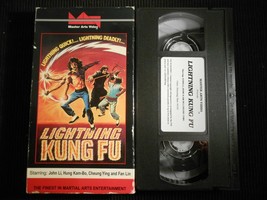 LIGHTNING KUNG FU VHS NTSC (1980) MASTER ARTS VIDEO AKA &quot;THE VICTIM&quot; - £25.87 GBP