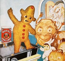 1923 Royal Baking Powder Gingerbread Man Advertisement Desserts Color DWPP6 - $29.99