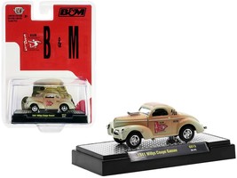 1941 Willys Coupe Gasser Green (Weathered) &quot;B &amp; M Automotive&quot; Limited Ed... - $33.99