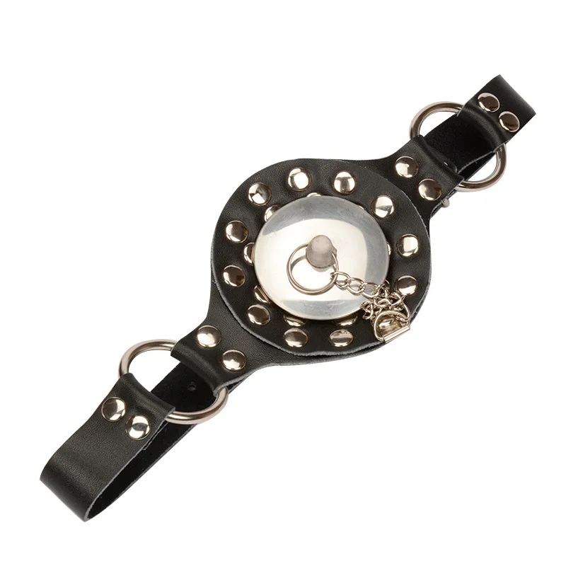 House Home Oral Fixation Open Mouth Gag Leather Toys O Ring Gag Home Hook Dilato - £21.31 GBP