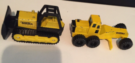 vintage 1994 Tonka Road Grader and Bulldozer paints is a little messed up - £7.87 GBP