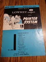 Supplementary Songs For The Lowrey Organ With The Pointer System Christmas music - £68.87 GBP