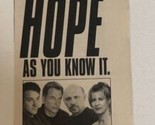 1999 Chicago Hope Print Ad Mark Harmon Mandy Patinkin Christine Lahti TPA21 - $5.93