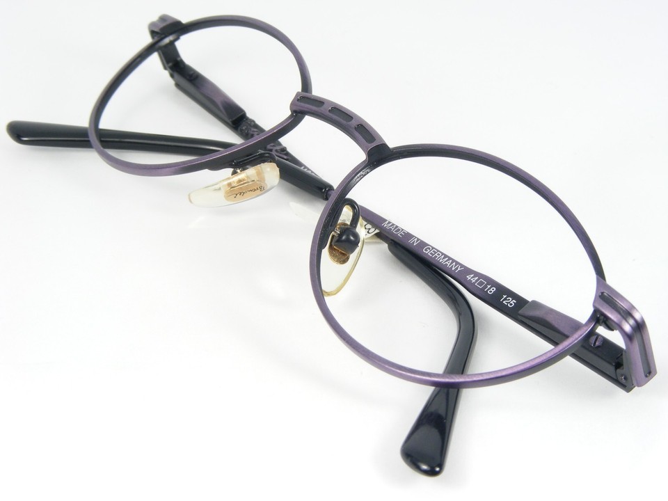 Vintage Brendel Kids 2511 15 PURPLE BLACK EYEGLASSES GLASSES 44-18-125mm (NOTES) Item image 4
