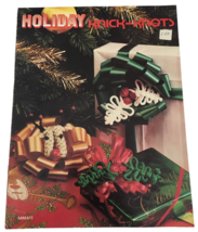 Leisure Time Macrame Pattern Leaflet Holiday Knick Knots 1970s Christmas... - $9.99