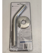 Glacier Bay 8 in. 3.4 Standard Shower Arm with Flange in Brushed Nickel ... - $12.18