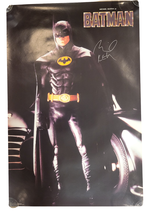 Batman signed poster 1989, Michael Keaton, Original, Vintage, Great Gifts - $99.00