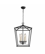 AA Warehousing 4-Light Lantern Chandelier in Aged Iron Finish Model Numb... - $98.01