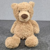 Gund Hello I&#39;m New Here 13 inch Teddy Bear Brown Tan Lovey Soft 4059974 - £17.23 GBP