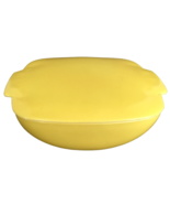 Pyrex Yellow Covered Dish Square Handled Lid Yellow Casserole Bowl 1.5 Q... - £47.25 GBP