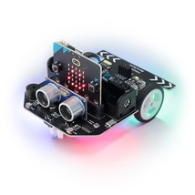 Micro:Rover Kit For Bbc Micro:Bit (V2 Included), Obstacle Avoidance, Lig... - $119.69