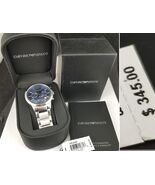 GENUINE Emporio Armani Mens watch AR2448 box manual box tag 43mm $345 MSRP! - $2,567.99 MXN