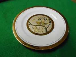 Beautiful The Art Of Chokin &quot;Bird&quot; Plate 24kt Gold Trim...No Display Stand.Sale - £9.03 GBP