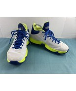 Nike Zoom Sneakers Men 7 M Rise 2 Running Shoes White Blue Athletic Trai... - $47.29 CAD