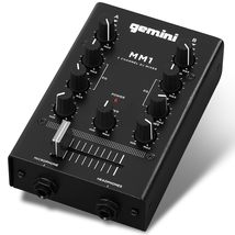 Gemini Portable Bluetooth DJ Mixer  2-Channel Mini Audio Mixer with Wir... - $71.96