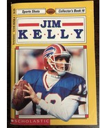 Jim Kelly Scholastic Sports Shots Collectors Book 16 Buffalo Bills Footb... - £3.93 GBP