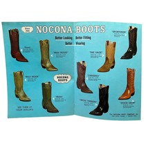 Nocona Boots 1966 Vintage Print Ad Texas 4 Pages Rodeo Queens Judy Lynn - £14.94 GBP