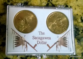 2000 Mint P &amp; D Sacagawea Dollar in Plastic case - £15.68 GBP
