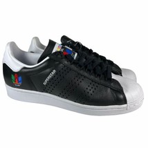 Adidas Originals Superstar Inclusivity FW5387 Core Black Colorful Shell Toe 8.5 - £79.64 GBP