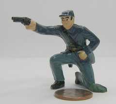 Marx Warriors of the World Union Soldier w/ Pistol Harry Dugan Hong Kong  ZI2 - £7.18 GBP