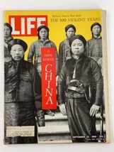 VTG Life Magazine September 23 1966 The 100 Violent Years &amp; A New Series China - £8.87 GBP