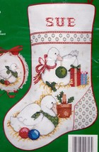 DIY Needle Treasures Geese a Layin Goose Counted Cross Stitch Stocking Kit 02816 - £26.19 GBP