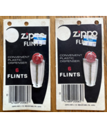 2 Zippo Flint Pack (6 Genuine Flints Per Pack) New in Sealed Pack - Vintage - $13.67 CAD