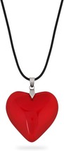 Summer Essentials Aesthetic Red Glass Heart for Teen Girls Women Trendy ... - £14.85 GBP