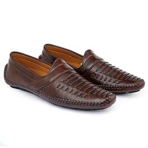 Uomo Mojari Nagra Jutti Stile Etnico Similpelle Mocassino Taglia US 7-11... - £33.56 GBP