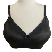 Maidenform Women Bra 38C Black Wireless Comfort Devotion Soft Full Coverage - £11.89 GBP