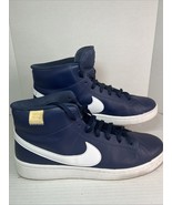 Nike Court Royale 2 CQ9179-400 Mid Obisidian Blue Men size 12 - $763.48 MXN