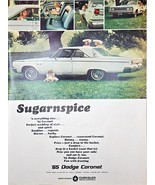 1965 DODGE CORONET - Sugarnspice - Chrysler - 1965 VTG Print Ad - $160.98 MXN