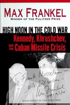 [Signed 1st Edition] High Noon in the Cold War by Max Frankel / Pulitzer Prize - £22.77 GBP