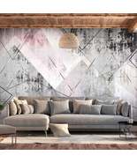Tiptophomedecor Abstract Wallpaper Wall Mural - Abstract Geometric Concrete Art - $59.99 - $99.99