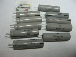 Electrolytic Capacitor 1000uF 3V Radial General Instrument - NOS Qty 10 - $5.69