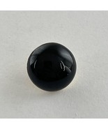 St John Collection Black Gold Raised Round Replacement Button NO Logo Sh... - $9.00