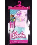 Barbie Fashion pack Malibu top skirt necklace new sealed - $100.33 MXN