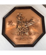 Carabao Rider- Copper - 3D - Bull Rider - Picture - 20” X 20” Philippines - $76.72 CAD