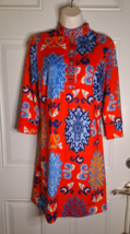 Gretchen Scott Mandarin Turkish Delight Dress Imari New w/tags Size XS - £64.54 GBP