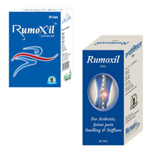 Herbal Products For Joint Pain And Inflammation 50 Rumoxil Caps + 1 Rumo... - £39.41 GBP