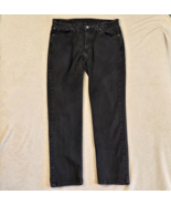 Levis 511 Jeans Black Mens 33x30 Taper Leg Skinny Rock Skateboard Grunge... - £27.33 GBP