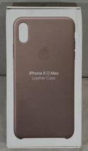 Apple MRWR2ZM/A - iPhone XS Max Leather Case - Taupe - New, Open Box - $24.74