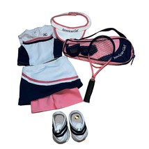 American Girl 18&quot; Doll Tennis Outfit with Racket, Visor, Shoes, etc. - £26.85 GBP