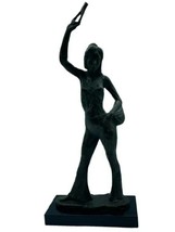 Original Vintage Rare ARTHUR GLICKMAN Bronze Sculpture Signed and dated 1977 - £597.07 GBP