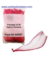 Aqua Air Vacuum Debris Screens Bag of 20  - $798.09 MXN