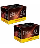 2 Rolls Kodak Professional Ektar 100 35mm Color Print Film  36 Exp.  FRE... - £27.09 GBP