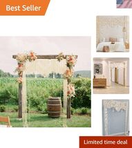 Large Macrame Wall Hanging Boho Wedding decor For Arbor/Arch Doorway Cur... - $90.50