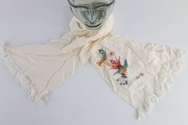 Vintage 40s 50s Chinese Year of the Rooster Beijing Hand Embroidered Sil... - $1,856.06 MXN