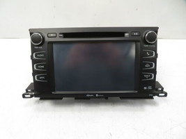 15 Toyota Highlander XLE #1215 Radio, Navigation GPS CD Player Head Unit 86100-0 - $742.49
